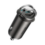 Joyroom C-A35 45W Mini 2-port ring-pull fast car charger