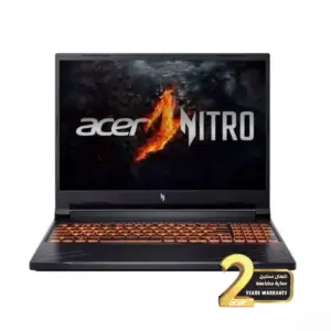 لابتوب ايسر Nitro V16 ANV16-41-R4UR ، انتل R7-8845HS ، رامات 16 جيجا بايت ، هارد ديسك 512 جيجا بايت SSD ، جرافيك RTX 4050 6GB ، شاشة 16 بوصه 165 هرتز ، ويندوز 11 ، أسود
