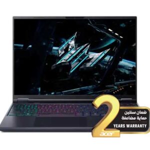 إيسر Helios Neo 16 AI PHN16-73-98DT - شاشة 16 بوصة QHD - معالج Ultra 9 AI - ذاكرة 64 جيجابايت - SSD بسعة 2 تيرابايت - لون أسود