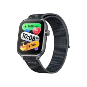 ميبرو Fit ساعة ذكية - شاشة 1.95 بوصة AMOLED شديدة الوضوح - رمادي