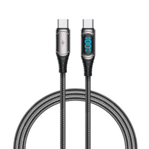 RTC-P21CC (100W) Type-C to Lightning Cable | 20W PD Fast Charging - كابل RTC-P21CC (100W) تايب-سي إلى Lightning | شحن سريع PD 20W