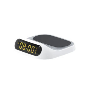 RCW-22 Wireless Charger with Digital Clock & Alarm - شاحن لاسلكي RCW-22 مع ساعة رقمية ومنبه
