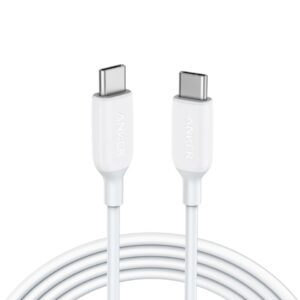 Anker PowerLineIII USB-C to USB-C 100W Cable 6ft B2B, White