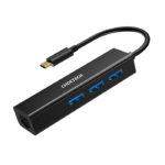 Choetech 4-In-1 USB-C to RJ45 Adapter