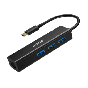 Choetech 4-In-1 USB-C to RJ45 Adapter