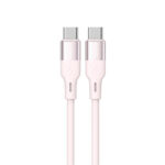RS16CC Type-C to Type-C Silicone Cable | 100W PD Fast Charging & Data Transmission - كابل RS16CC Type-C إلى Type-C من السيليكون | شحن سريع PD 100W ونقل بيانات