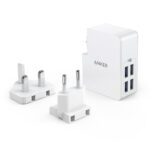 Anker PowerPort 4 Lite EU/UK, White