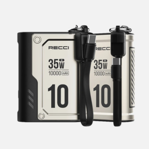 Recci RPB-P57 10000mAh Power Bank – 35W PD Fast Charging with Multi-Port Output