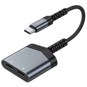 RDS-A20 Type-C to Dual Type-C Converter | 2-in-1, PD 60W - محول RDS-A20 من Type-C إلى Type-C مزدوج | 2 في 1، شحن سريع PD 60W